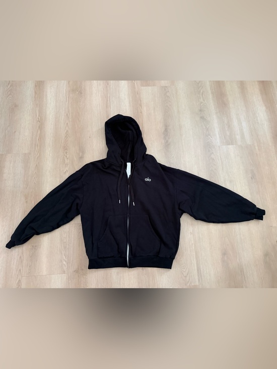 ALO Yoga Tops - ALO Yoga Accolade Full-Zip Hoodie Black size Medium